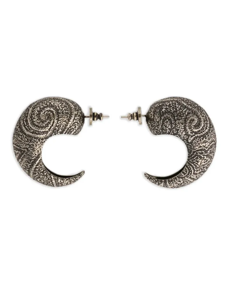 Etro Kleine Arnica Ohrringe - Grau Grau