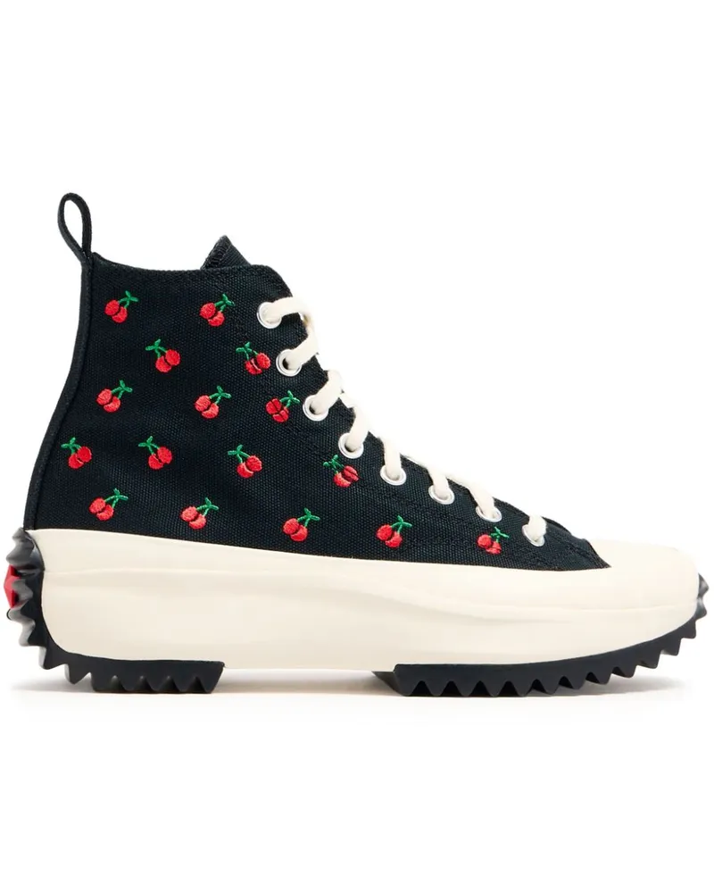 Converse Run Star Hike Cherries Sneakers - Schwarz Schwarz