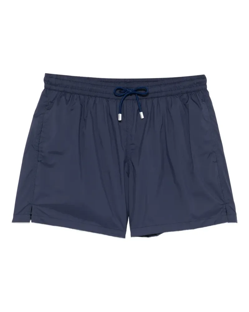 Fedeli drawstring elasticated swim shorts - Blau Blau