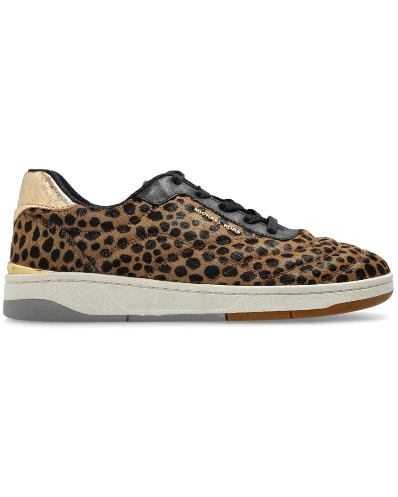 Michael Kors Sneakers mit Leoparden-Print - Braun Braun