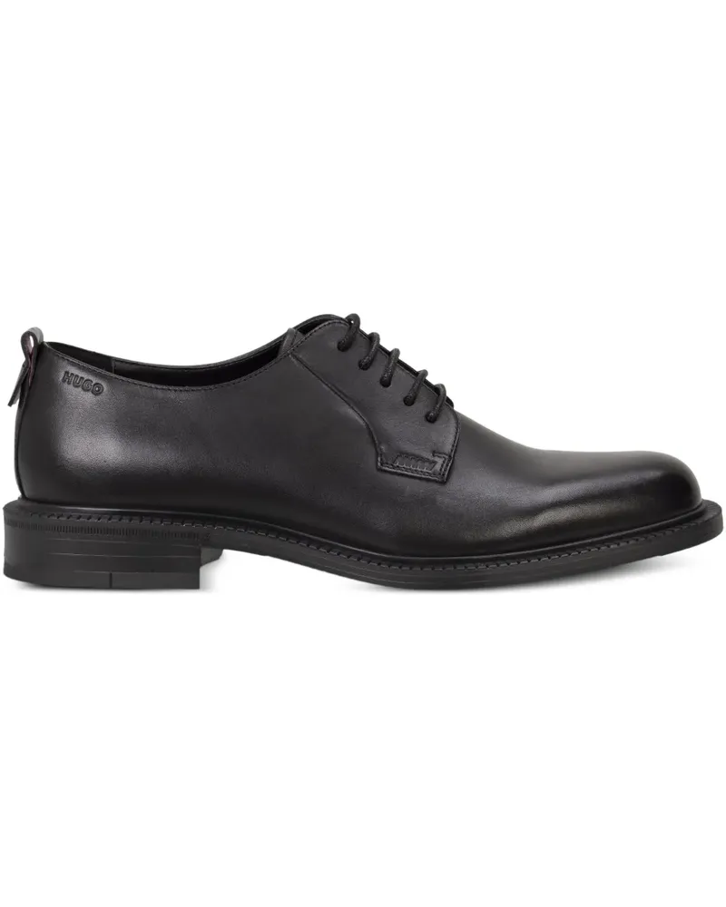 HUGO BOSS Derby-Schuhe mit Schnürung - Schwarz Schwarz