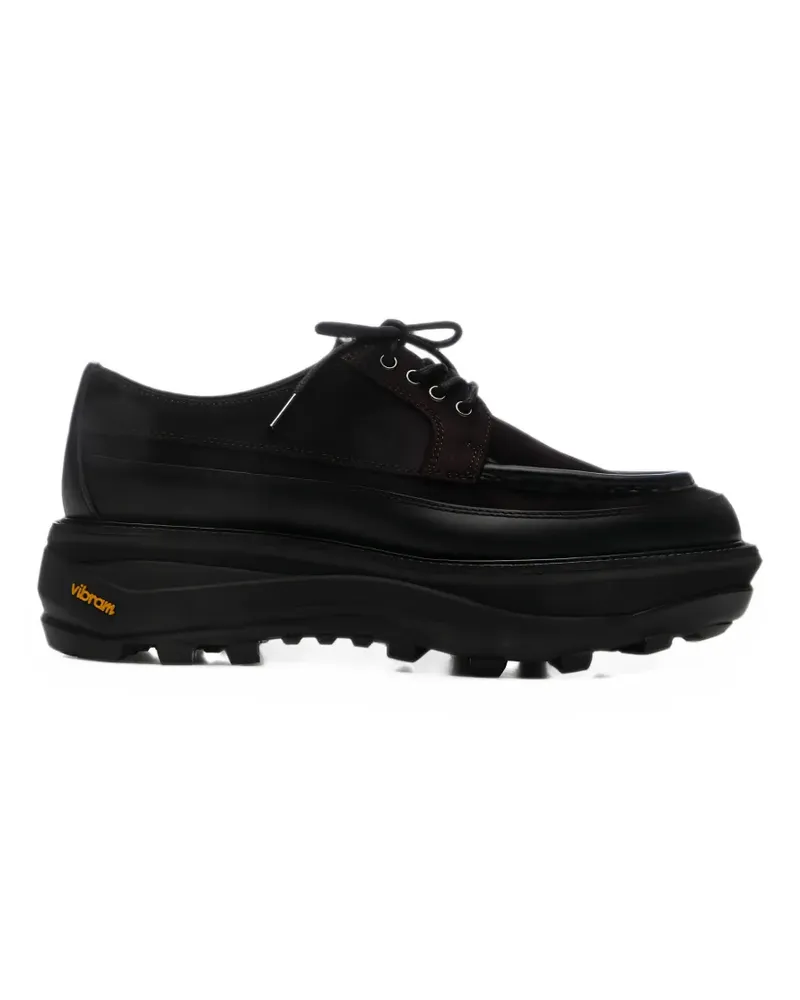 Sacai U-Tip Derby shoes - Braun Braun
