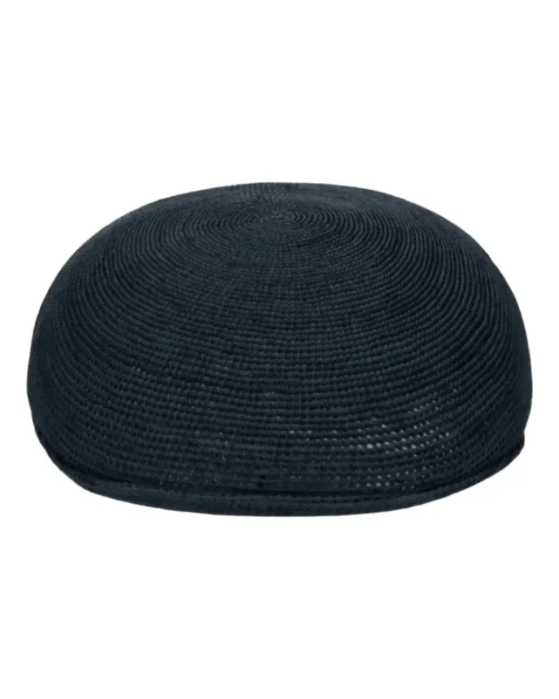 Borsalino woven flat cap - Blau Blau