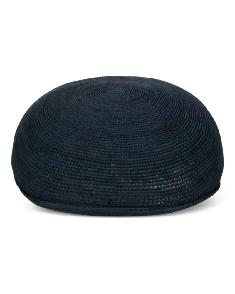 Borsalino woven flat cap - Blau Blau