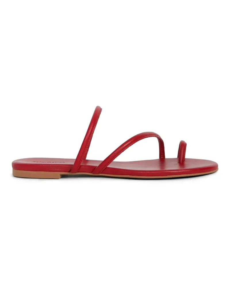 Reformation Ludo Sandalen mit Riemen - Rot Rot