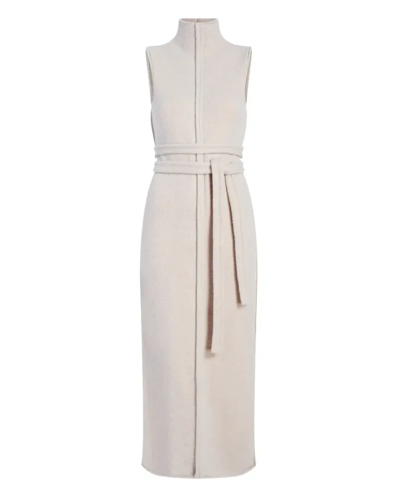 Proenza Schouler Gestricktes Zola Kleid mit Gürtel - Nude Nude