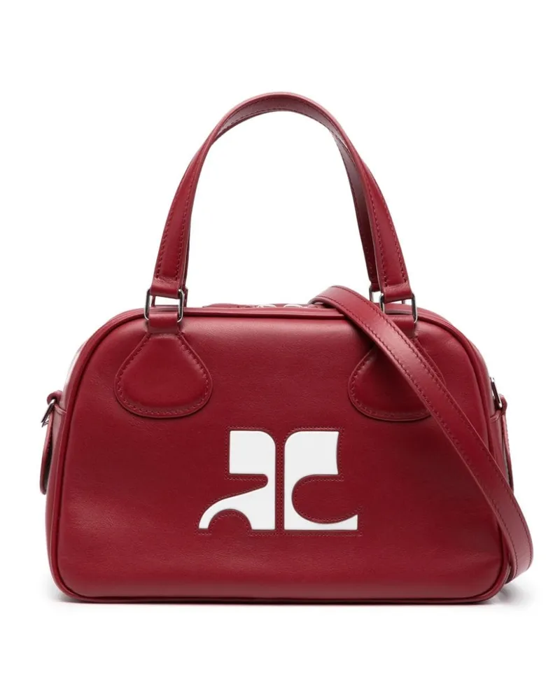 Courrèges Klassischer Shopper - Rot Rot