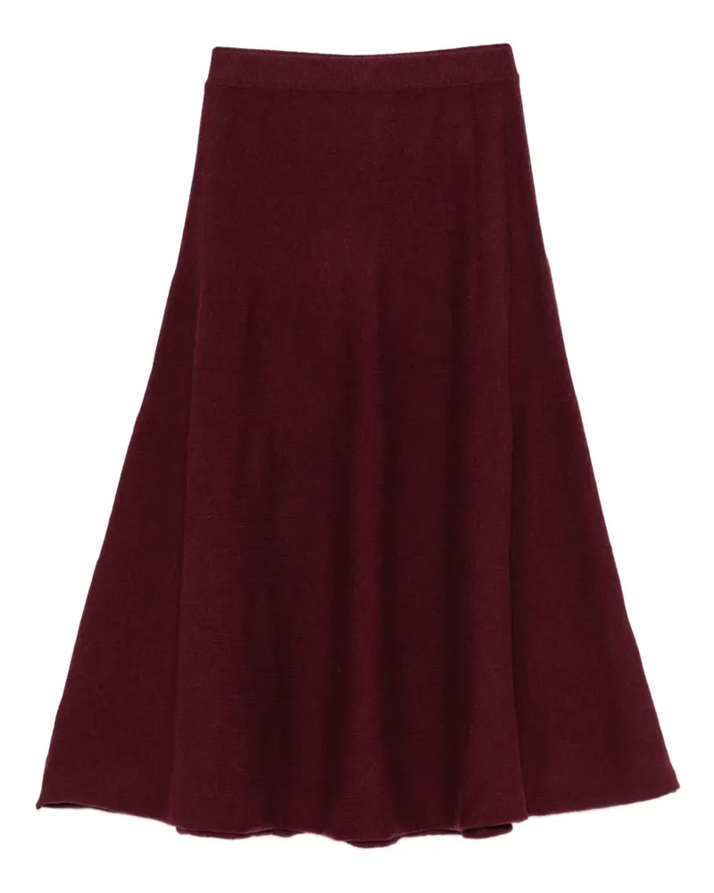 MARELLA Ausgestellter Ermes Strickrock - Rot Rot