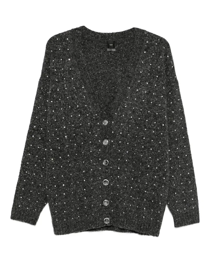 Pinko Cardigan mit Knöpfen - Grau Grau