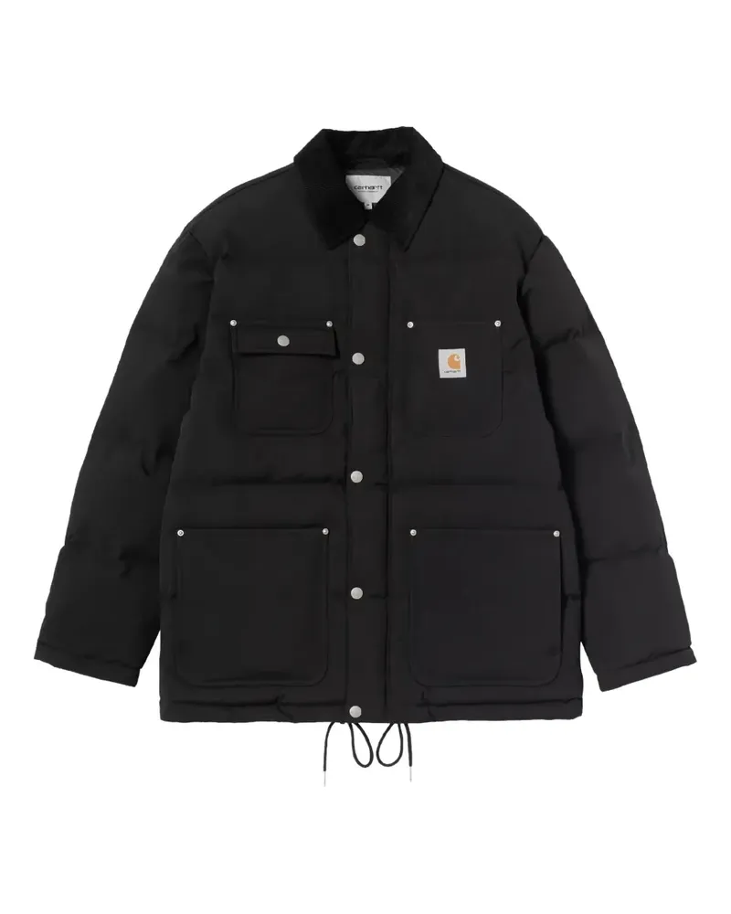 Carhartt WIP Rayler Jacke mit Cordkragen - Schwarz Schwarz
