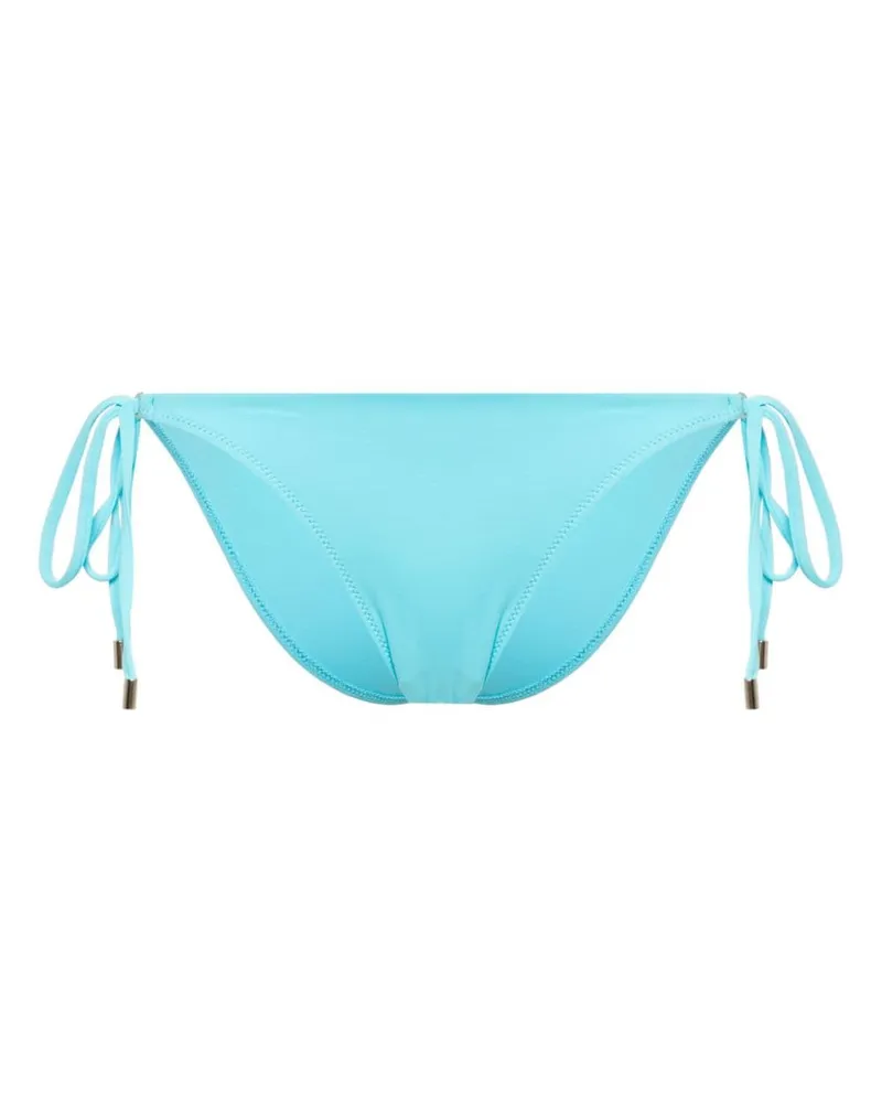 Melissa Odabash Antibes Bikinihöschen mit Logo-Gravur - Blau Blau