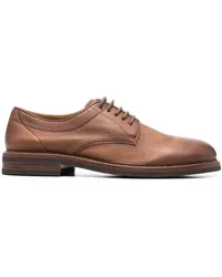 Brunello Cucinelli Klassische Derby-Schuhe Braun