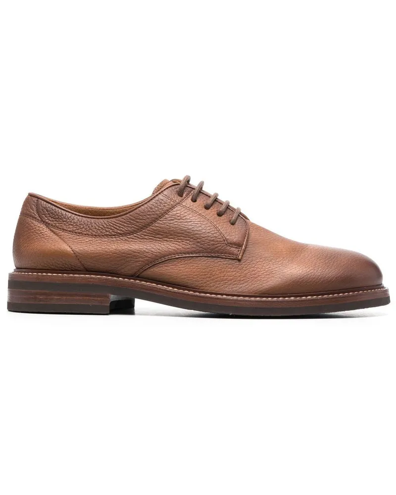 Brunello Cucinelli Klassische Derby-Schuhe - Braun Braun