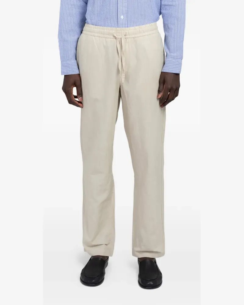 Minimum Kingsley straight-leg trousers - Nude Nude