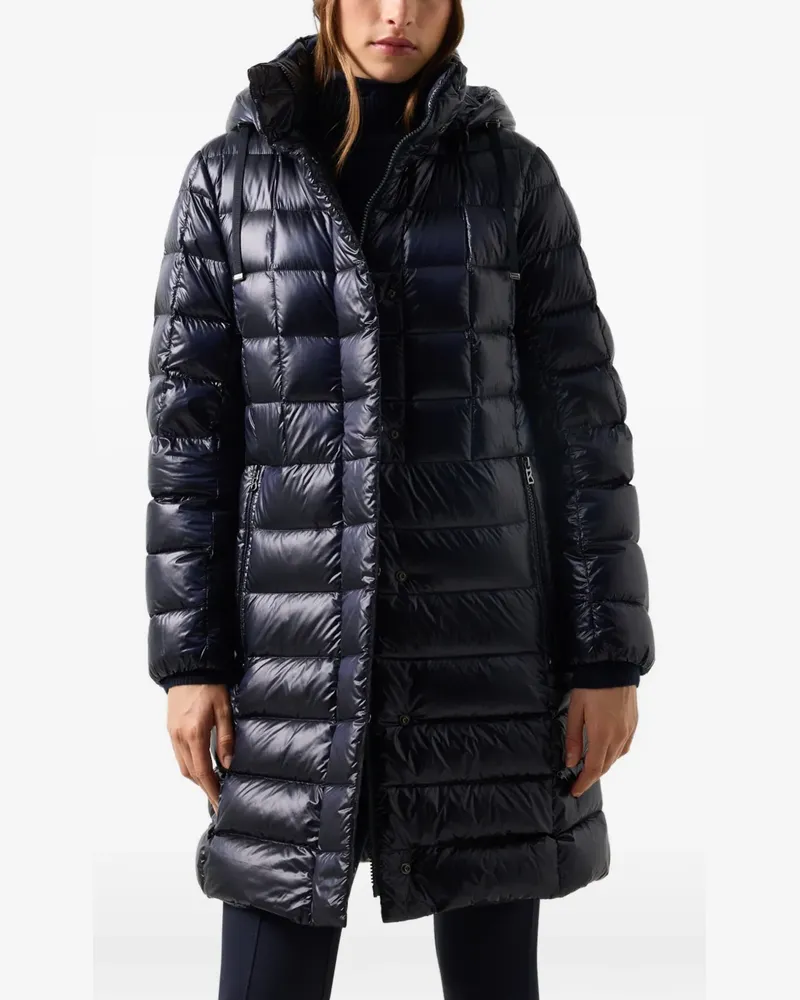 Bogner Gesteppter Meryl Daunenmantel - Blau Blau