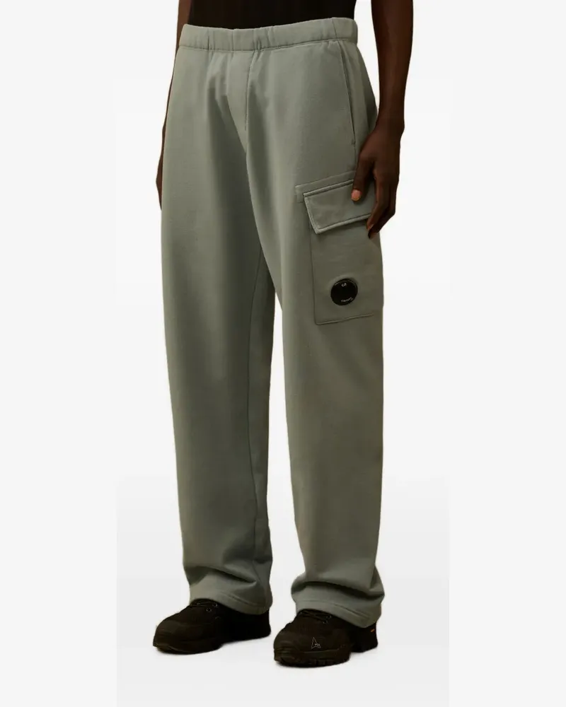 C.P. Company Jogginghose aus Fleece mit aufgesetzten Taschen - Blau Blau