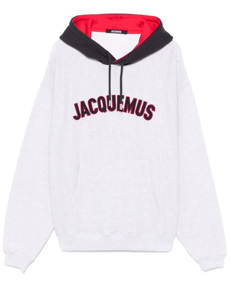 Jacquemus Le Hoodie Baseball Hoodie - Grau Grau
