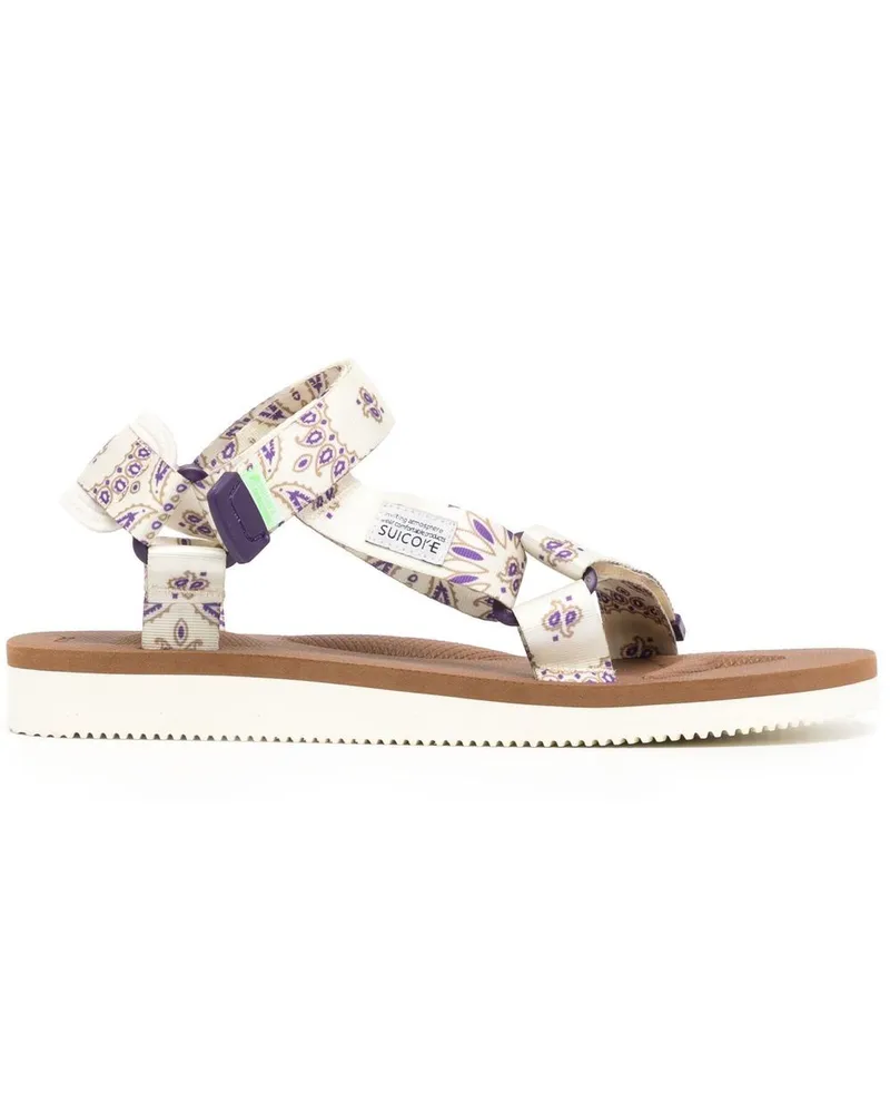 SUICOKE DEPA-Cab Sandalen - Weiß Weiß