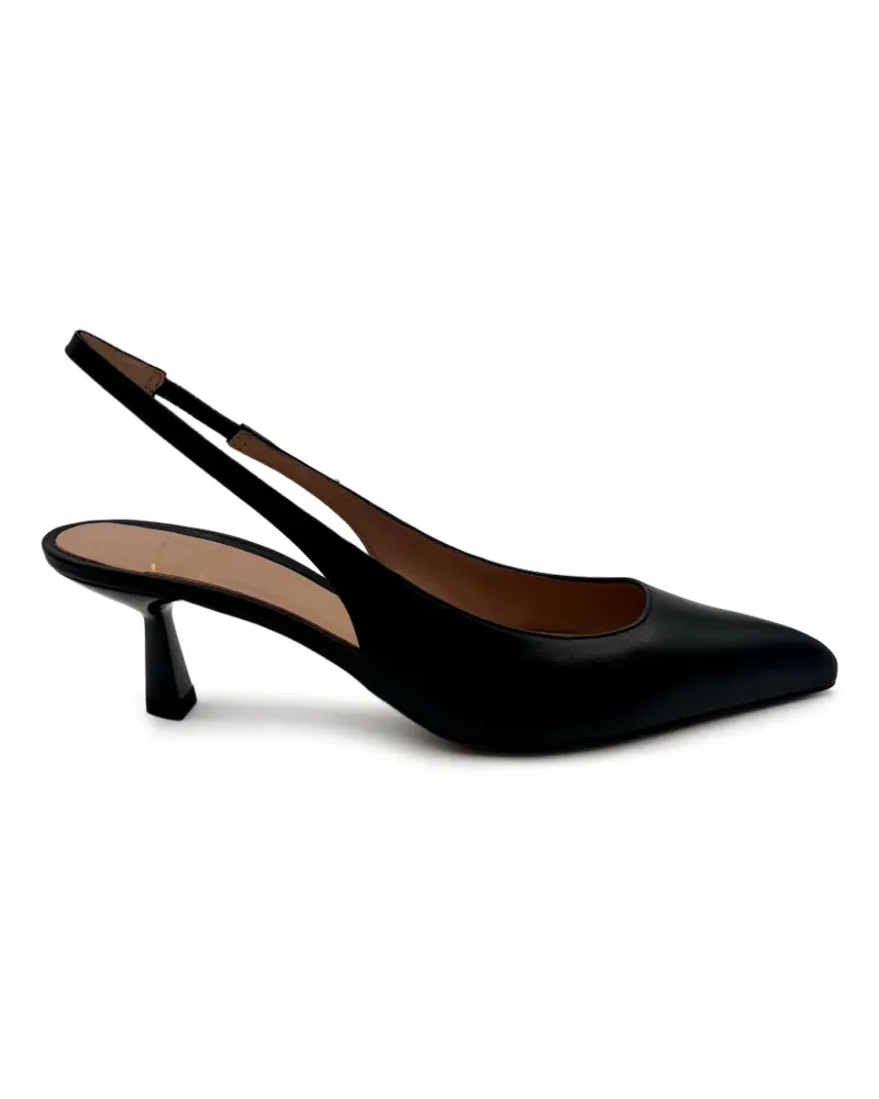 FESTA Milano Dalila point slingback pumps - Schwarz Schwarz