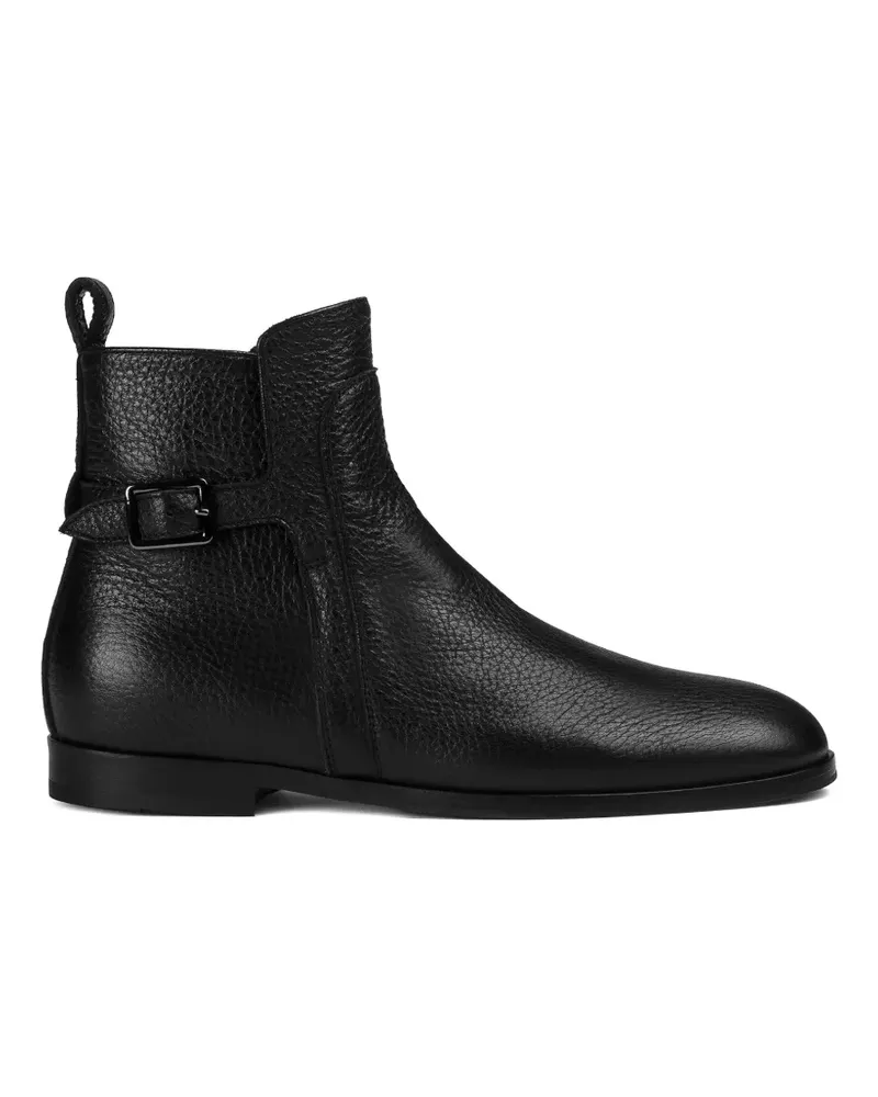 Doucal´s Stiefel mit Schnallenriemen - Schwarz Schwarz
