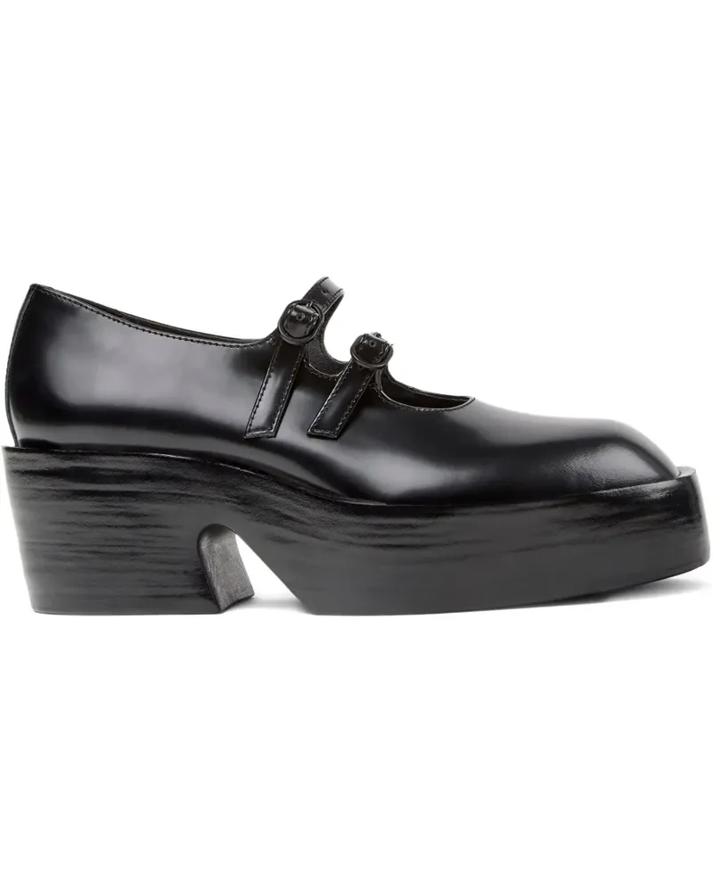 Camper Billie Pumps mit Schnallenriemen - Schwarz Schwarz