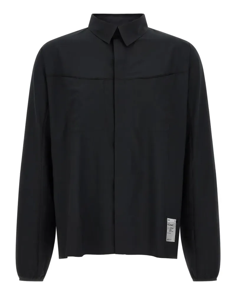 Satisfy PeaceShell™ River shirt - Schwarz Schwarz