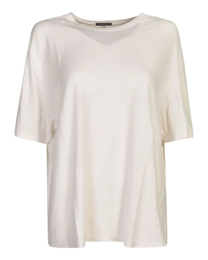 R13 T-Shirt aus Kaschmir - Weiß Weiß