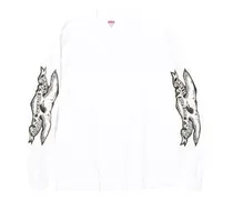x ANTIHERO® Eagle Langarmshirt - Weiß