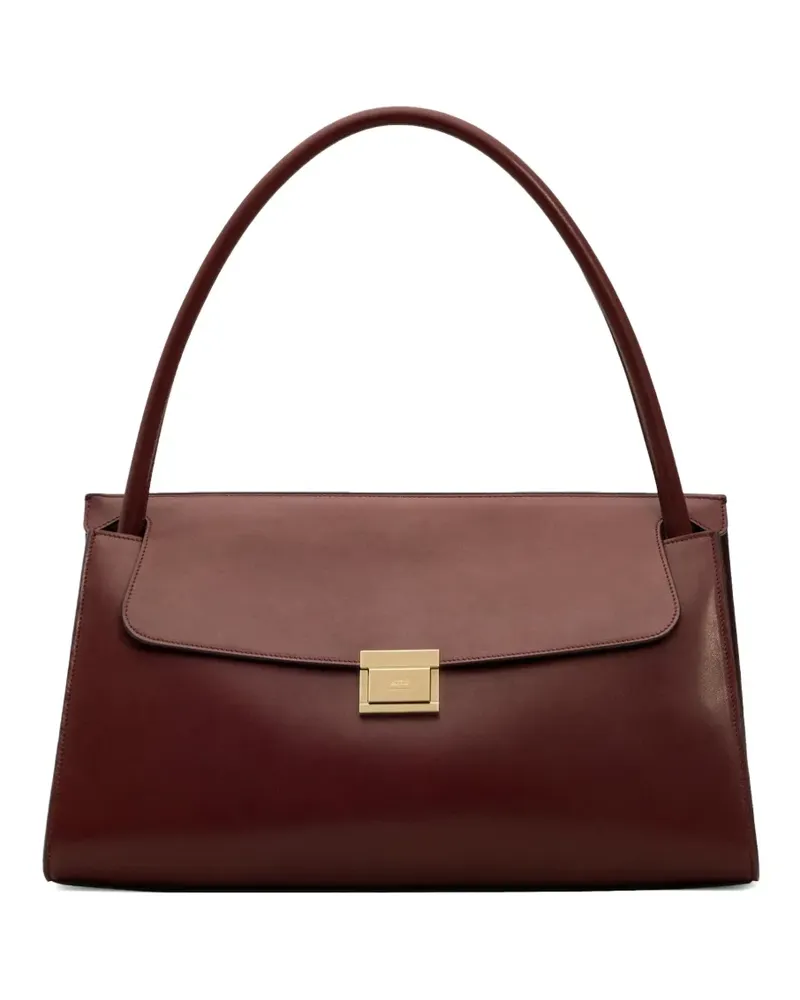 AMI Paris Mimi Tote Bag - Braun Braun