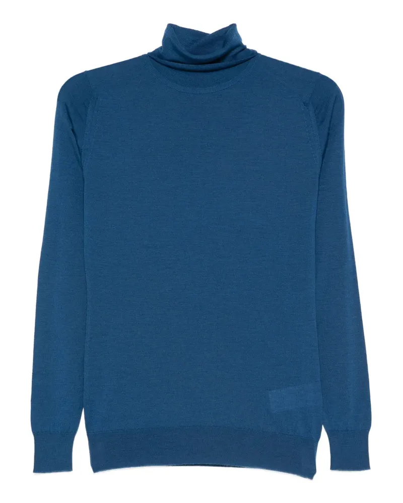 John Smedley Cherwell Merino wool sweater - Blau Blau