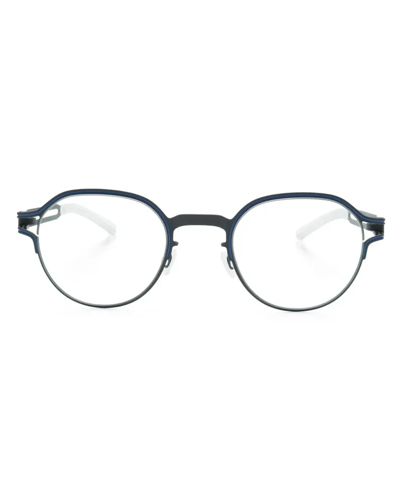 Mykita Vaasa Brille mit rundem Gestell - Blau Blau