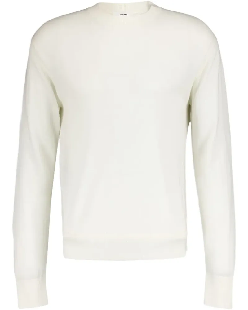 COMMAS Pullover aus Merinowolle - Weiß Weiß