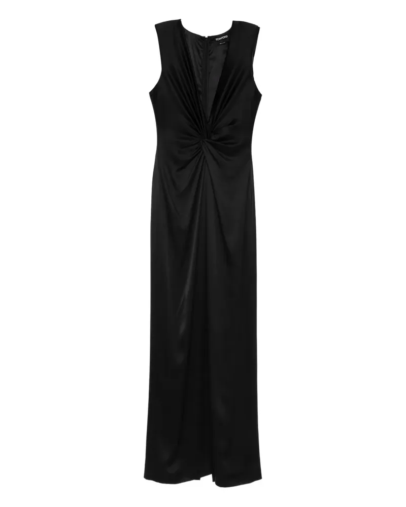 Tom Ford sleeveless maxi dress - Schwarz Schwarz