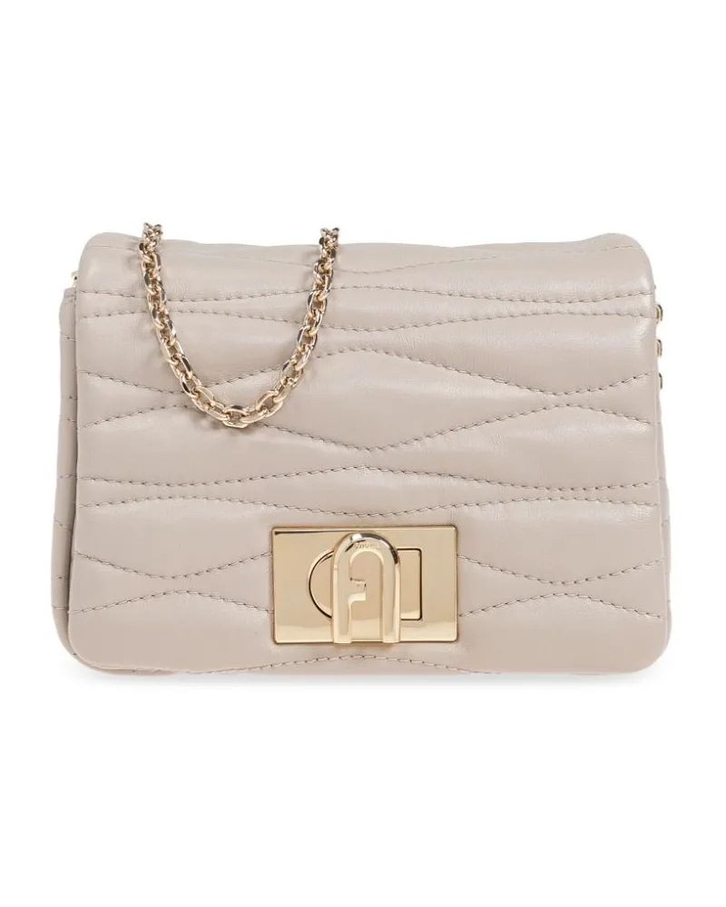 Furla Mini 1927 Schultertasche - Nude Nude