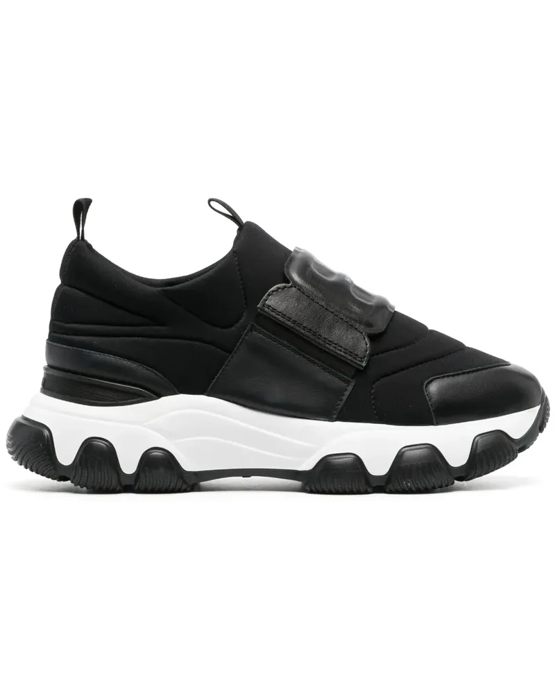 Hogan Hyperactive Slip-On-Sneakers - Schwarz Schwarz