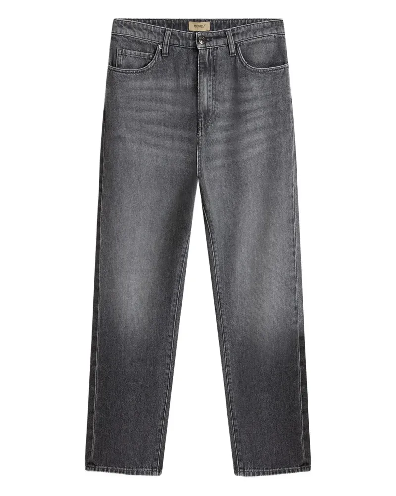 Woolrich Jeans mit Knopfverschluss - Schwarz Schwarz
