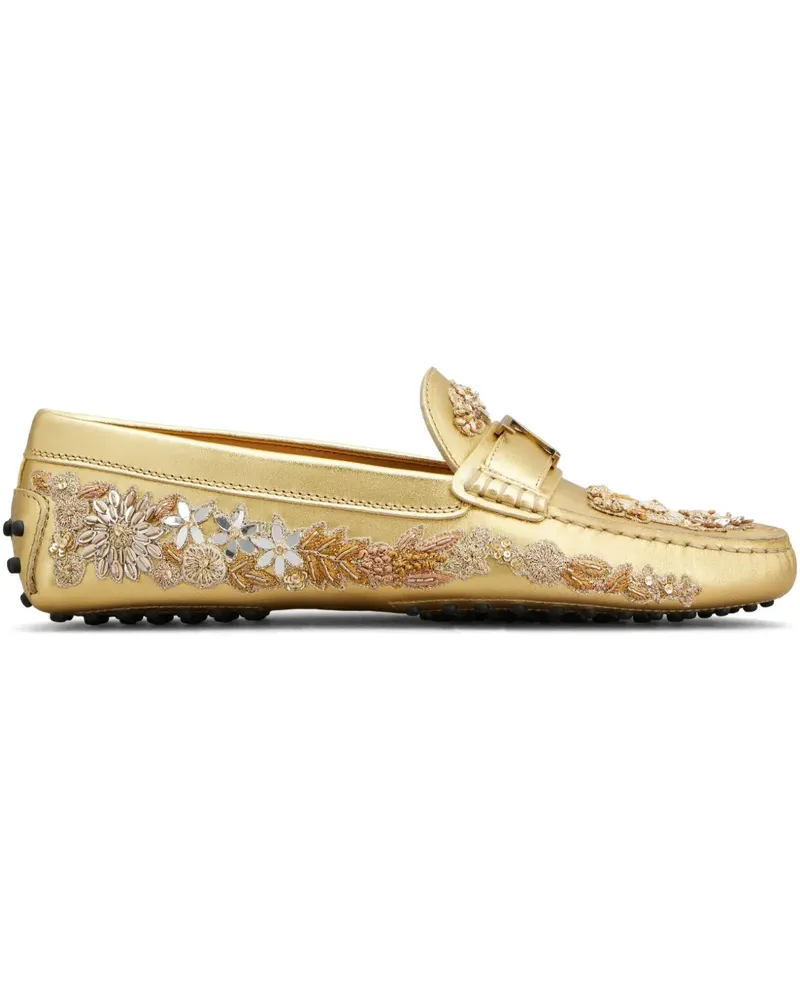 TOD'S x Rahul Mishra T Timeless Loafer - Gold Gold
