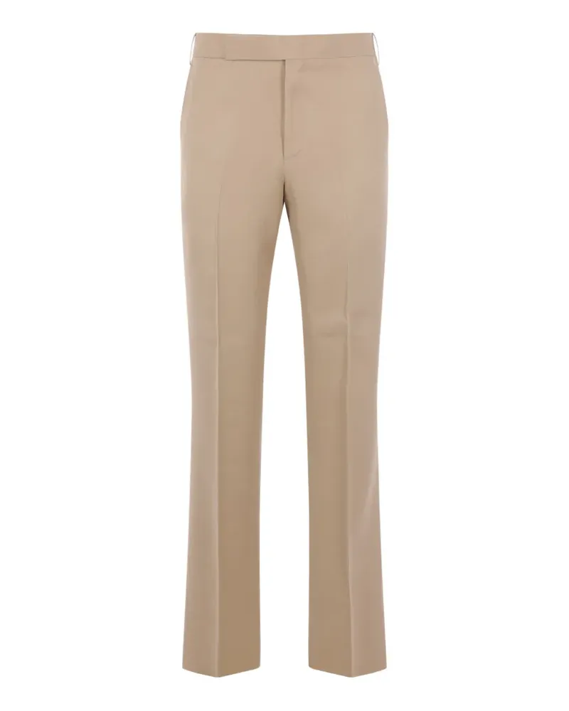 LARDINI button trousers - Nude Nude
