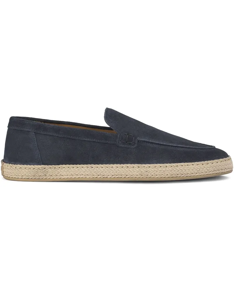 Doucal´s Espadrilles aus Wildleder - Blau Blau