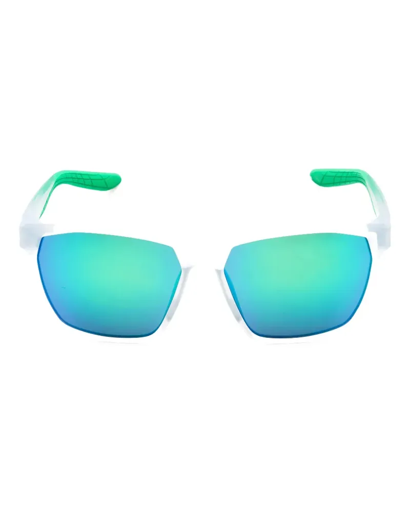 Nike Maverick rectangle-frame sunglasses - Nude Nude