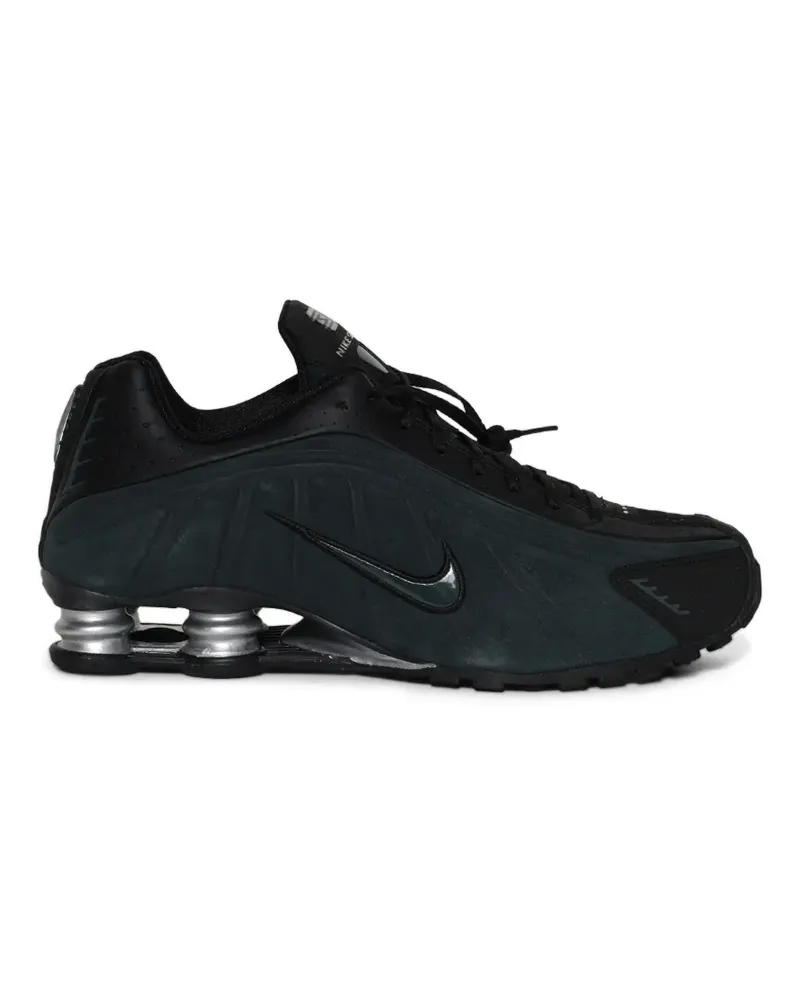 Nike Shox R4 Sneakers mit Logo - Schwarz Schwarz