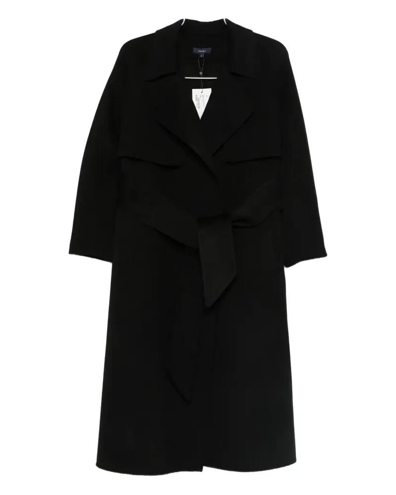 Soeur belted-waist coat - Schwarz Schwarz