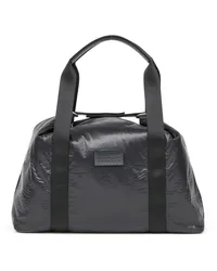 Maison Margiela Reisetasche mit Knitteroptik Schwarz