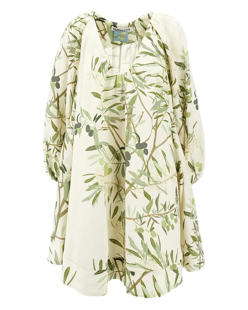 BERNADETTE floral print dress - Nude Nude