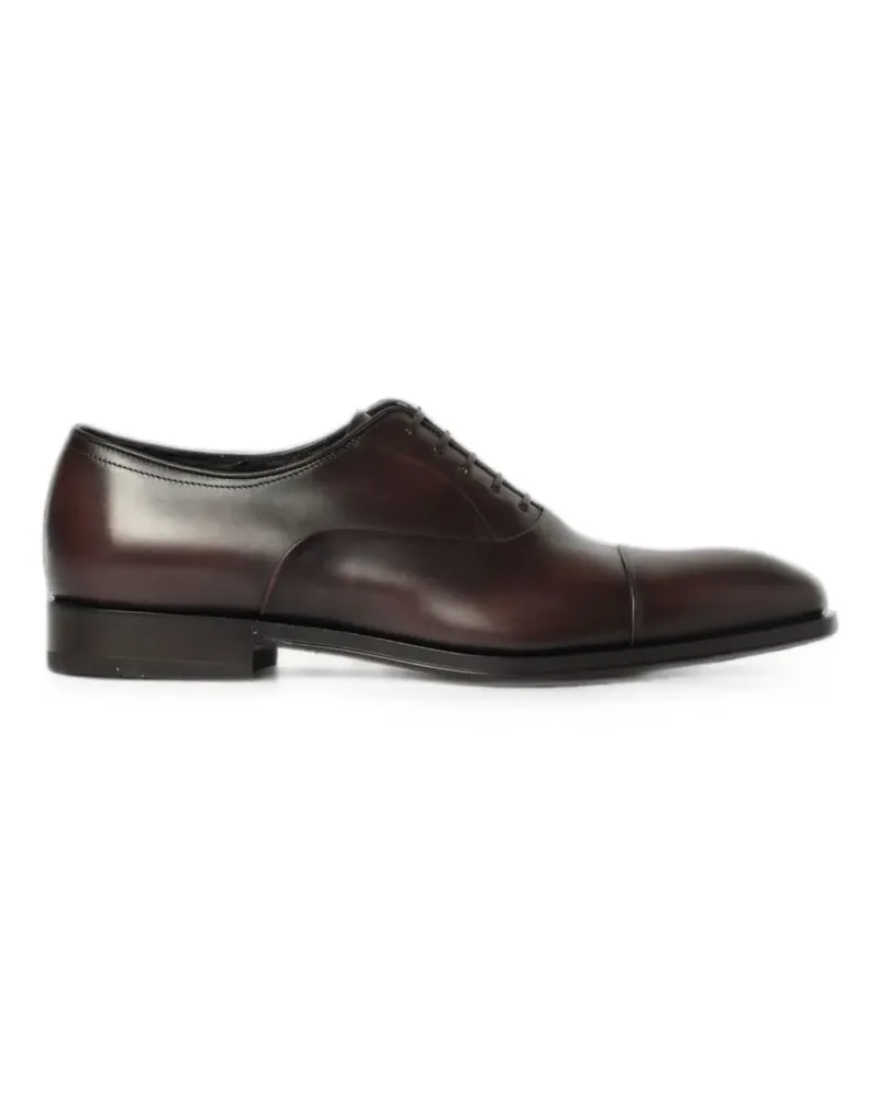 Ferragamo cap-toe lace-up Oxford shoes - Braun Braun