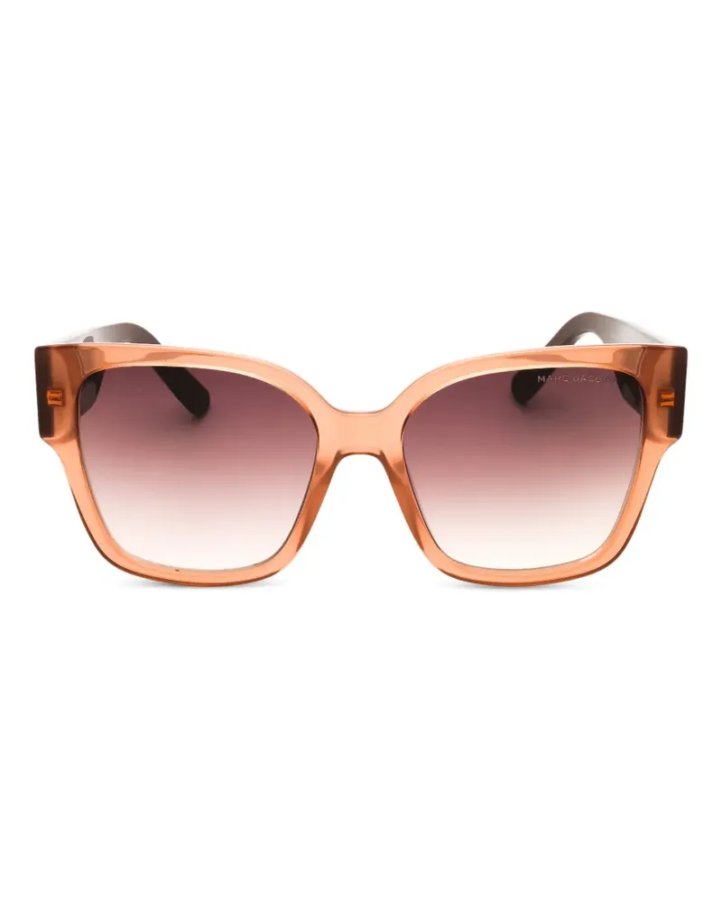 Marc Jacobs Sonnenbrille mit eckigem Gestell - Orange Orange