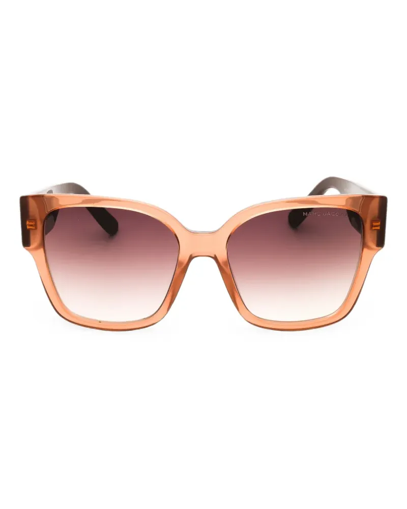 Marc Jacobs Sonnenbrille mit eckigem Gestell - Orange Orange