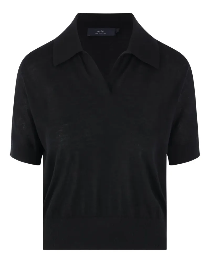 arch4 V-neck T-shirt - Schwarz Schwarz