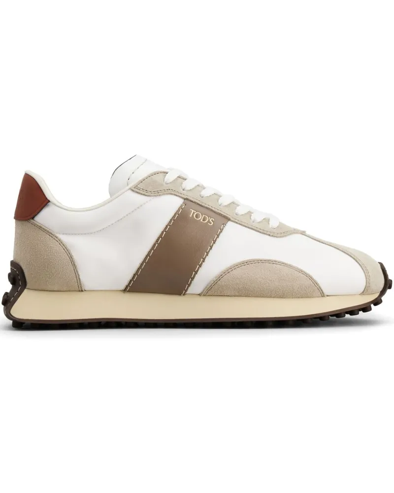 TOD'S Gommino Sneakers mit Einsätzen - Weiß Weiß