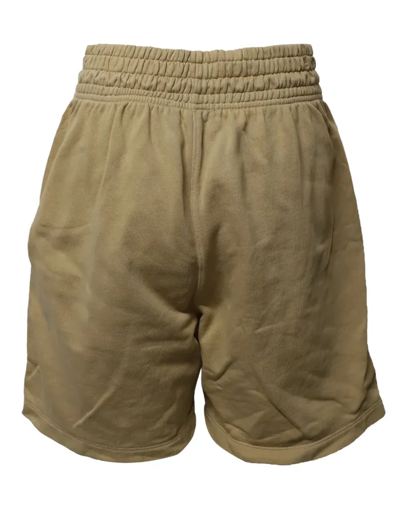 AGOLDE boxing drawstring track shorts - Nude Nude